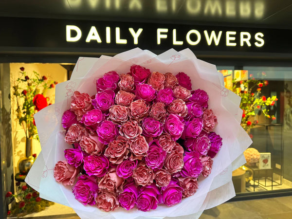 Cupid's charm roses